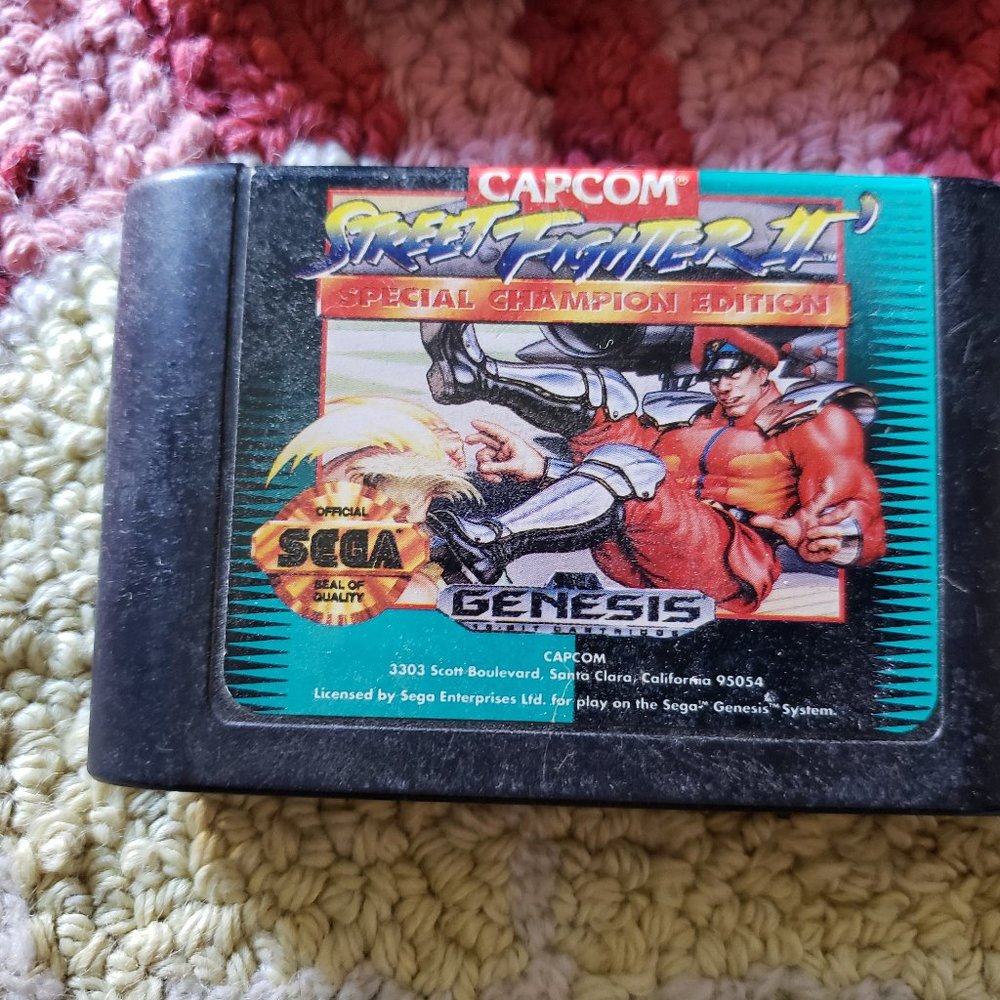 Sega Genesis Street Fighter II
